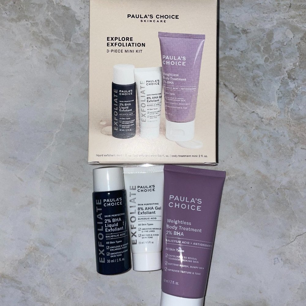 Paula's Choice Explore Exfoliation Mini Kit | NWB